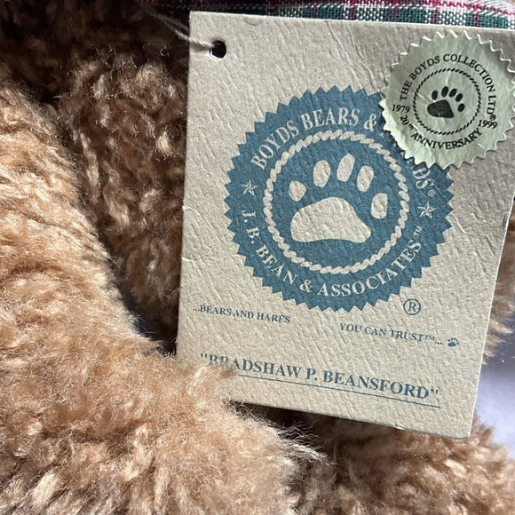 Boyds Bears “Bradshaw P. Branford" 1999- RETIRED - 14" - Picture 4 of 10